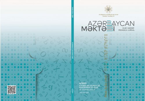 Azərbaycan məktəbi journal covers - 2021