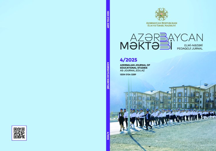AZƏRBAYCAN MƏKTƏBİ 2025 - № 4